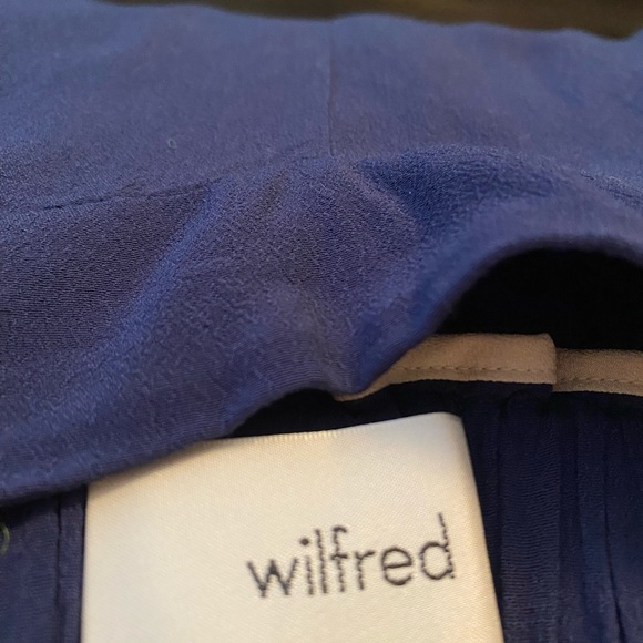 Aritzia Wilfred Faun ankle pant in blue - Picture 4 of 7